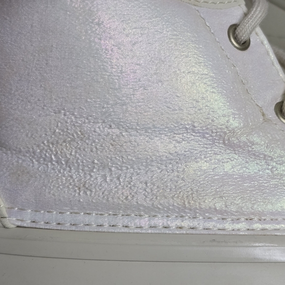 Girls Sperry lace up duck boot cream size 4 - Picture 12 of 16